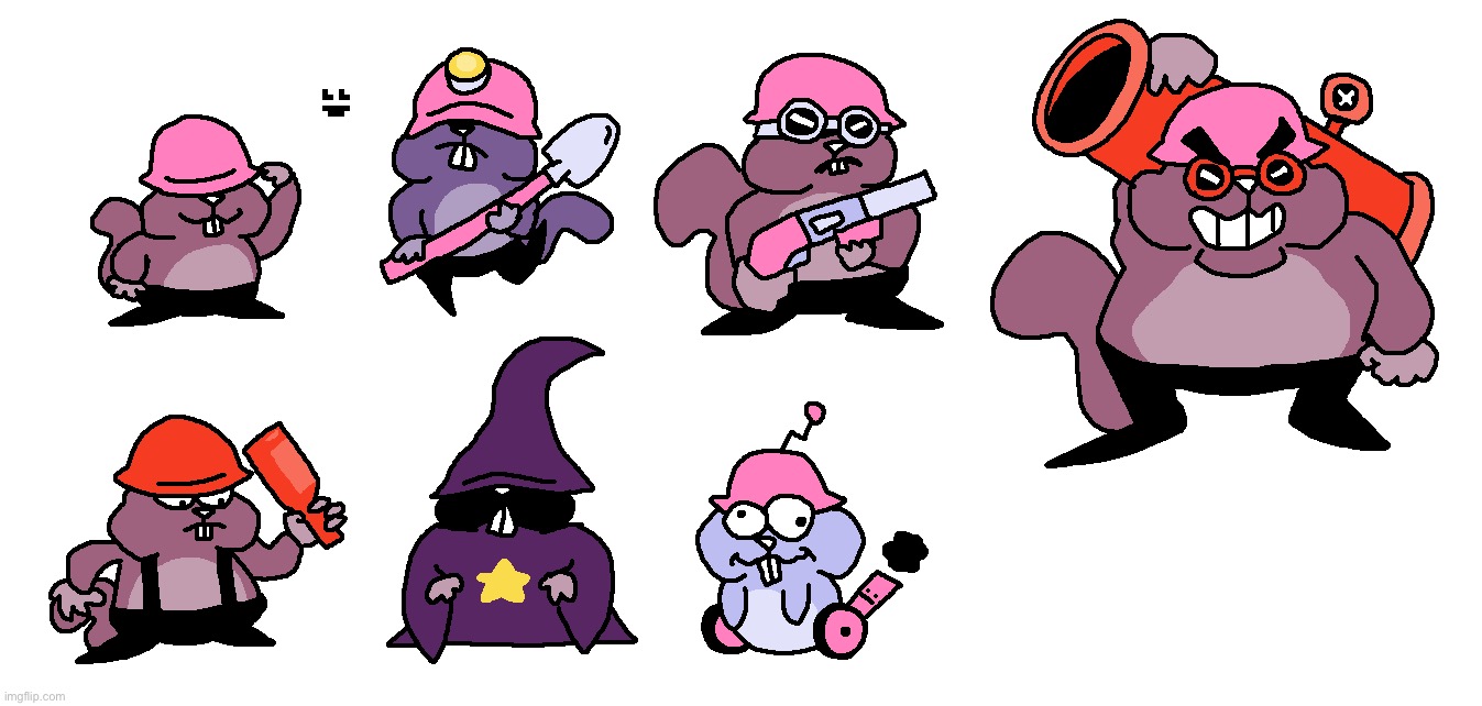 Evil chipmunk enemies | made w/ Imgflip meme maker