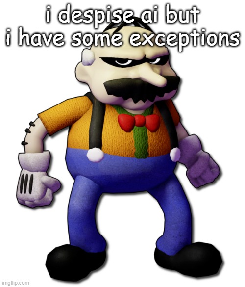 dr mario meme | i despise ai but i have some exceptions | image tagged in homeowner none of your business | made w/ Imgflip meme maker