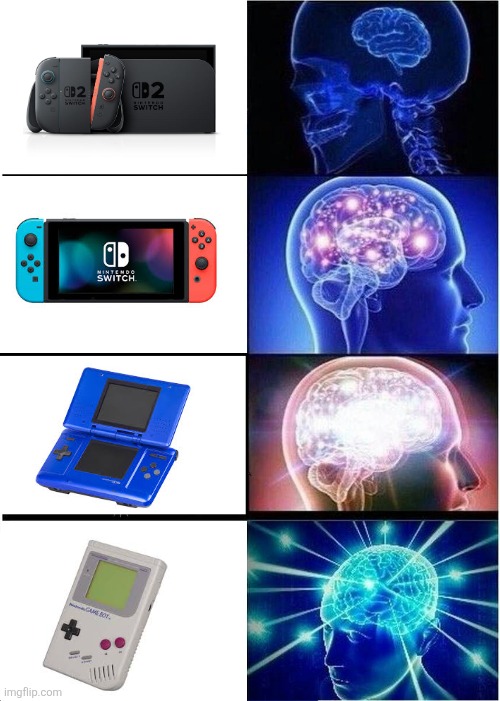 Nostalgia | image tagged in memes,expanding brain | made w/ Imgflip meme maker