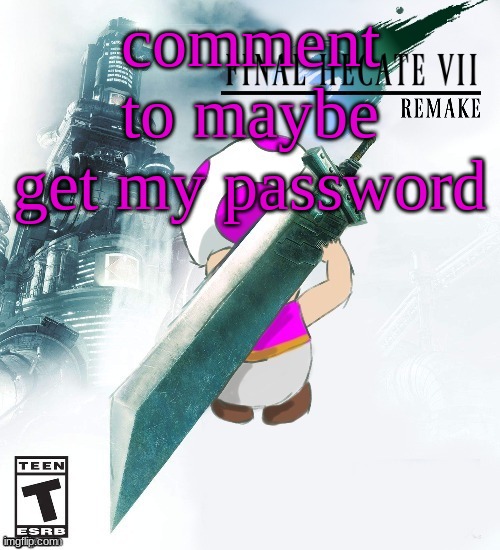 Final Hecate VII (thank you disco) | comment to maybe get my password | image tagged in final hecate vii thank you disco | made w/ Imgflip meme maker