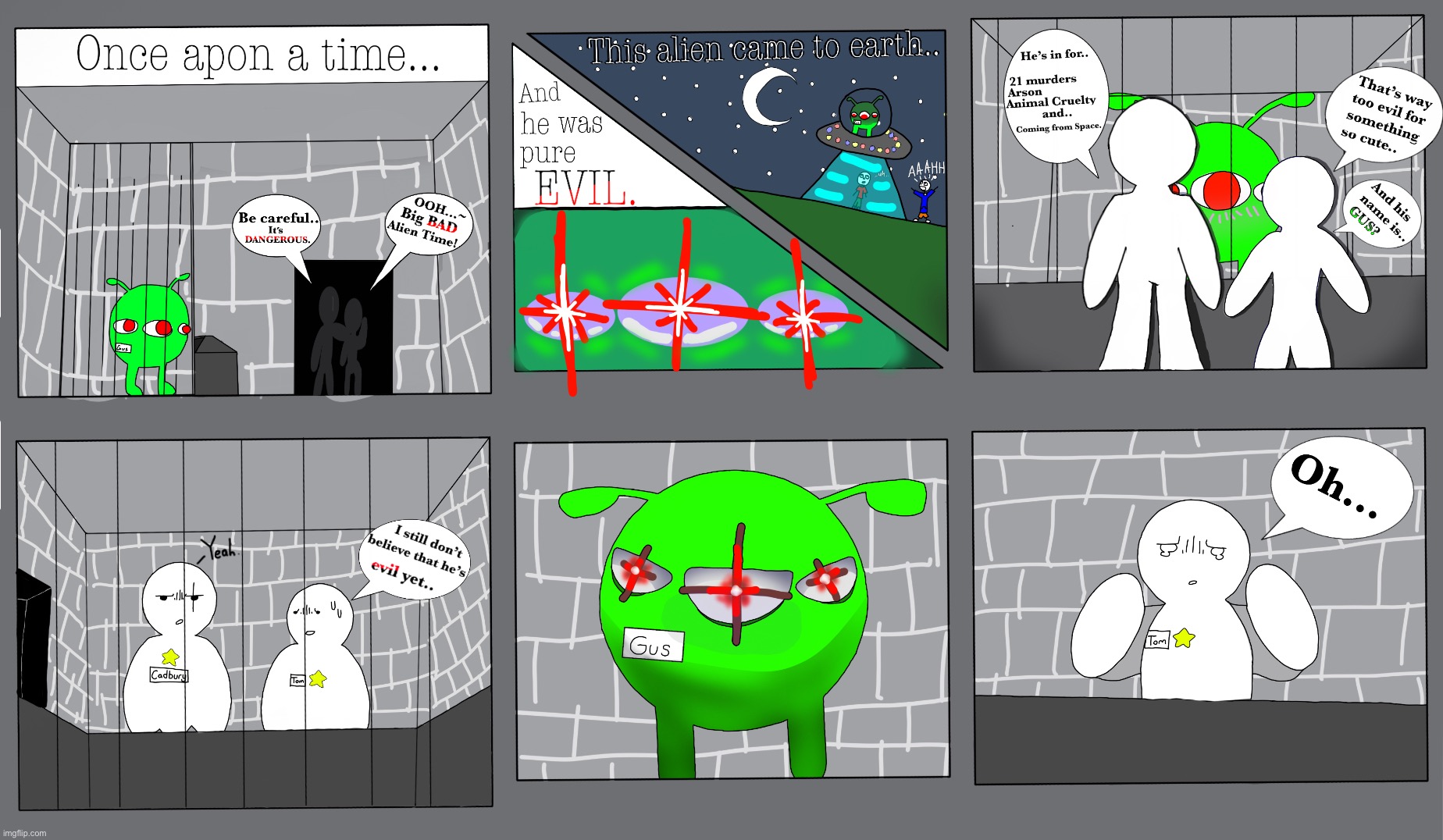 i have a challenge. and the challenge is to make pg 2 of this then post it. tryna see how much pages we get to | image tagged in drawing,comics | made w/ Imgflip meme maker