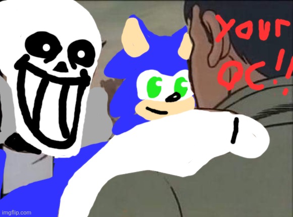 POV: You have a strong OC that I also like | image tagged in hand on shoulder guy | made w/ Imgflip meme maker