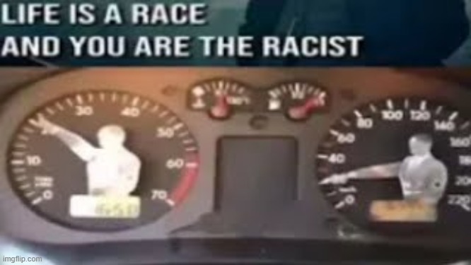 image tagged in race,racism,hitler,car | made w/ Imgflip meme maker