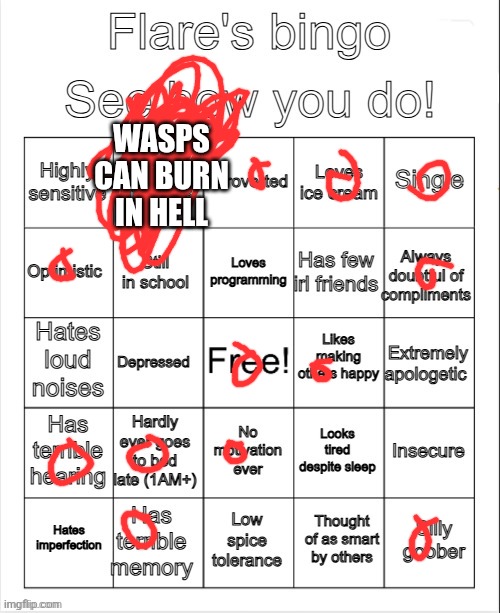 Sans of topic finally gave frisk a bad time ? (I ain’t your punching bag, stop. -Spinel) (My bad) | WASPS CAN BURN IN HELL | made w/ Imgflip meme maker