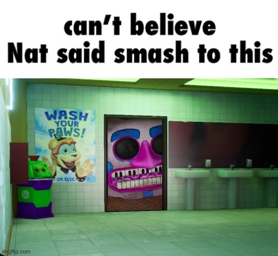 She has not yet responded to the allegations | image tagged in can t believe nat said smash to this | made w/ Imgflip meme maker