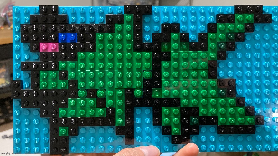 I present to you.... GreenLego Fish | made w/ Imgflip meme maker