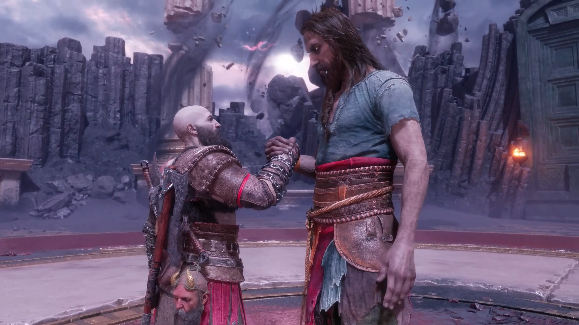 you and tall bro Blank Meme Template