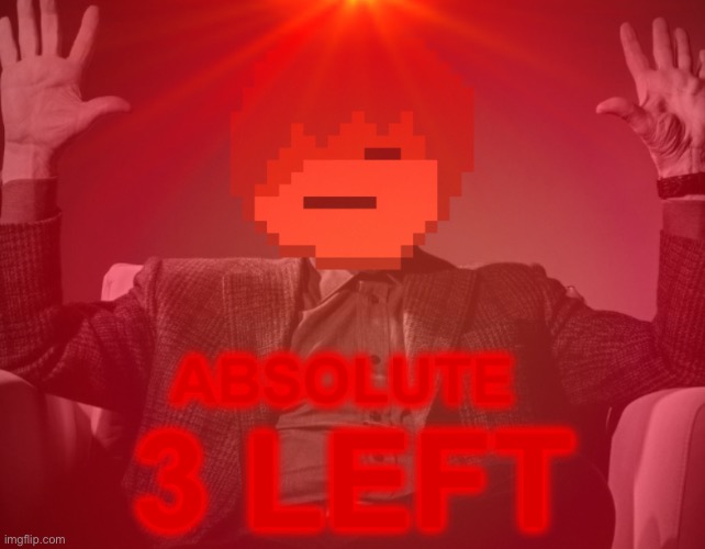 image tagged in absolute 3 left | made w/ Imgflip meme maker