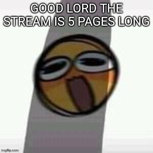 PEEN | GOOD LORD THE STREAM IS 5 PAGES LONG | image tagged in peen | made w/ Imgflip meme maker