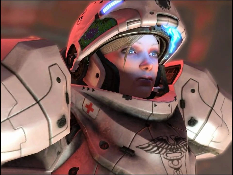 Slavic Starcraft Pilot Blank Meme Template