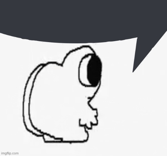 Ballsack speech bubble | image tagged in ballsack speech bubble | made w/ Imgflip meme maker