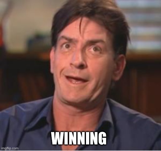 Charlie Sheen | WINNING | image tagged in charlie sheen | made w/ Imgflip meme maker
