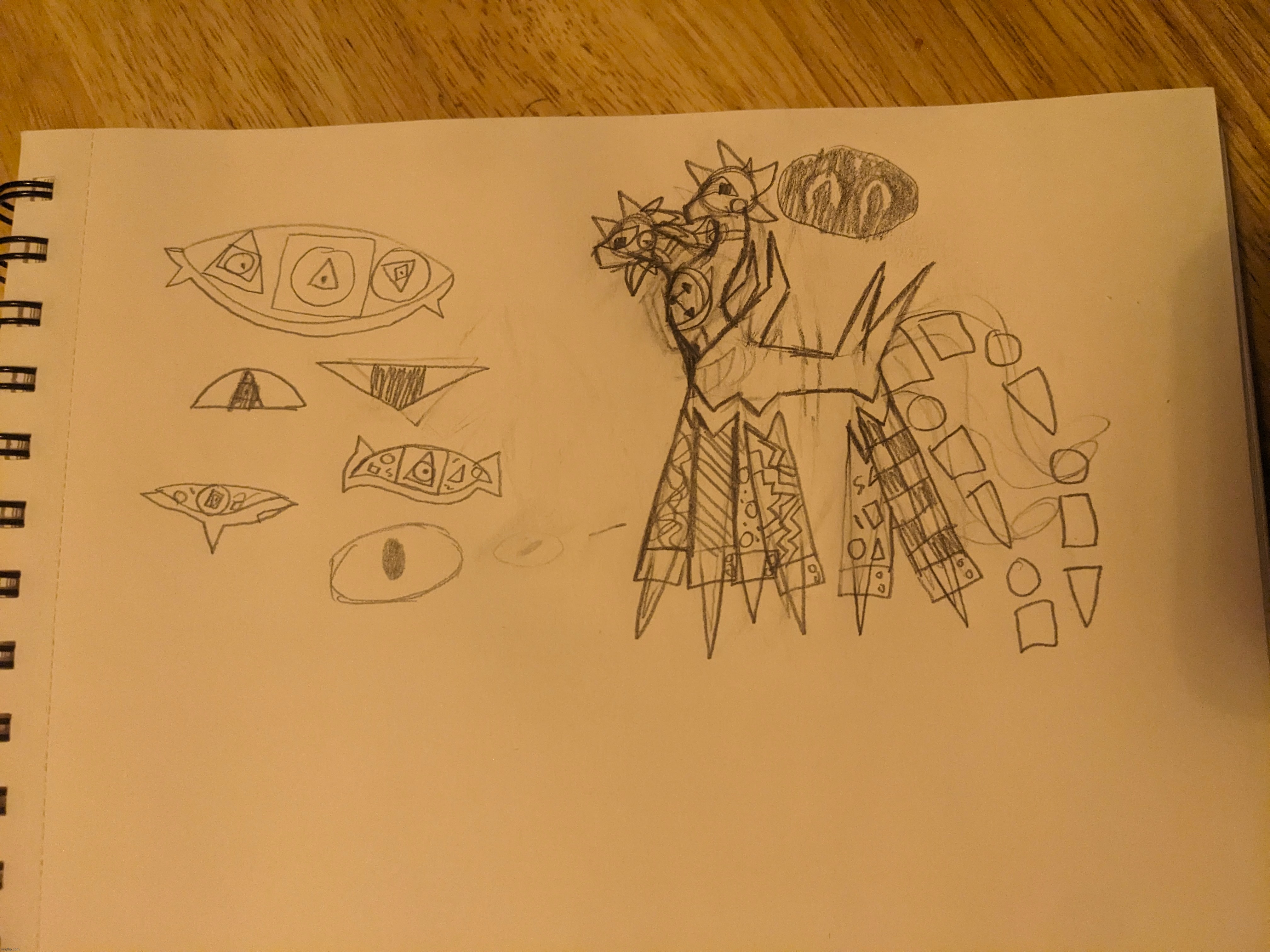 Creature idea | image tagged in they were the host of a really popular kids show in the nineties,thats all the lore rn idk | made w/ Imgflip meme maker