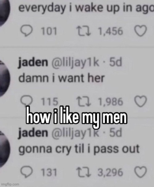 If he's not like this I don't want him | made w/ Imgflip meme maker