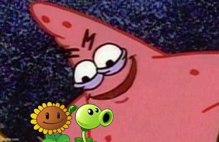 Evil Patrick  | image tagged in evil patrick | made w/ Imgflip meme maker