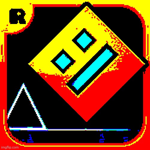 Geometry Dash Intensity | image tagged in geometry dash intensity | made w/ Imgflip meme maker