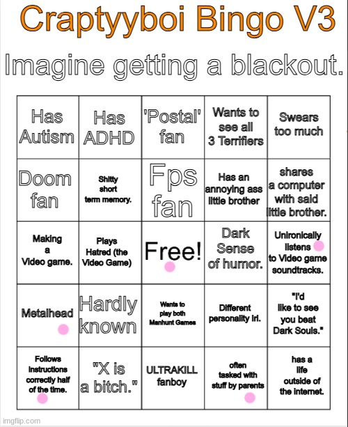 so alike | image tagged in craptyyboi bingo v3 | made w/ Imgflip meme maker