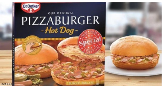 PizzaBurger | image tagged in pizzaburger | made w/ Imgflip meme maker