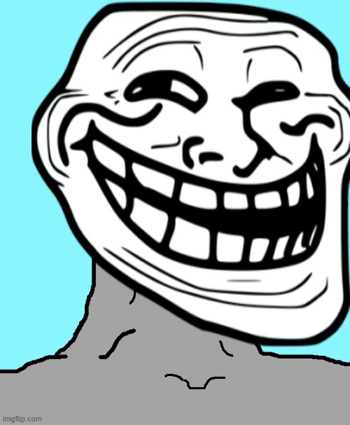 NPC troll | image tagged in memes,npc | made w/ Imgflip meme maker