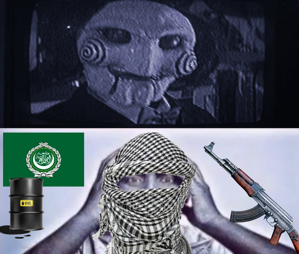 Arab oh hell naw jigsaw Blank Meme Template