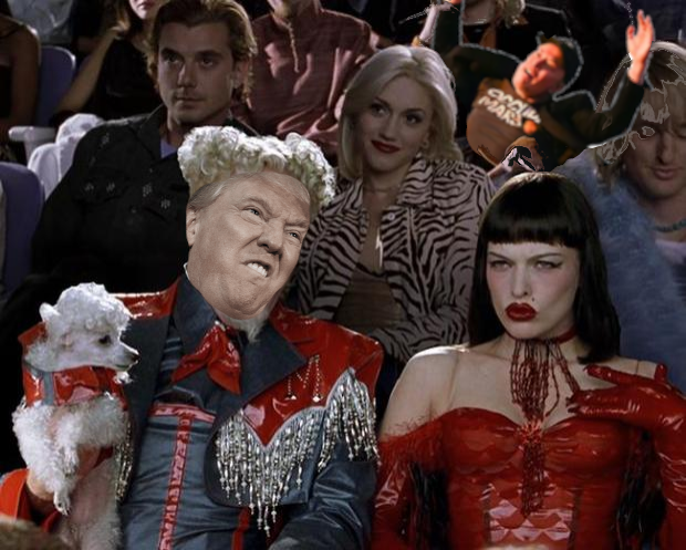 trump so hot right now Blank Meme Template