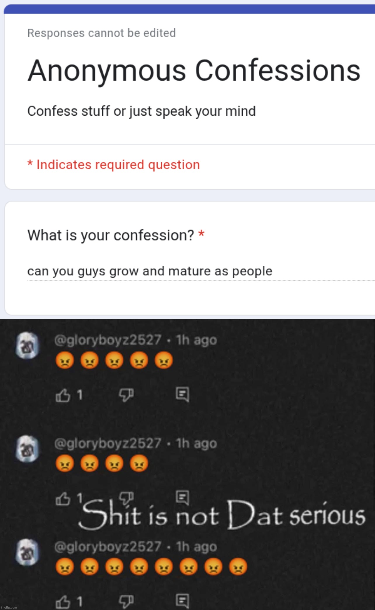 these are a bunch of 13-15 year olds | image tagged in shit is not dat serious | made w/ Imgflip meme maker