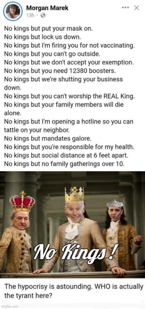 Democrat kings & queen | image tagged in nwo logo,joe biden,obama,soros | made w/ Imgflip meme maker