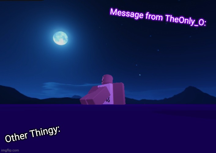 High Quality OnlyO Announcement 2.1 Blank Meme Template
