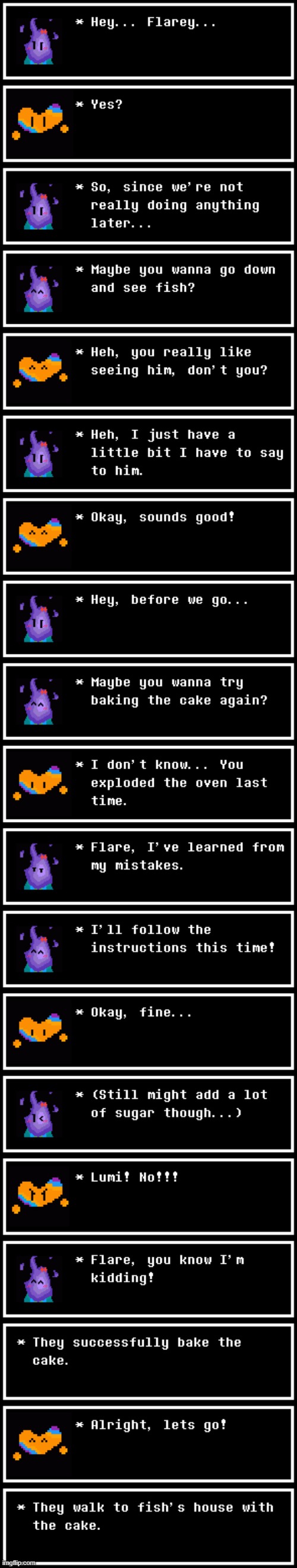 Visiting fish again. (Ik fish is gonna get tired of this soon...) | made w/ Imgflip meme maker