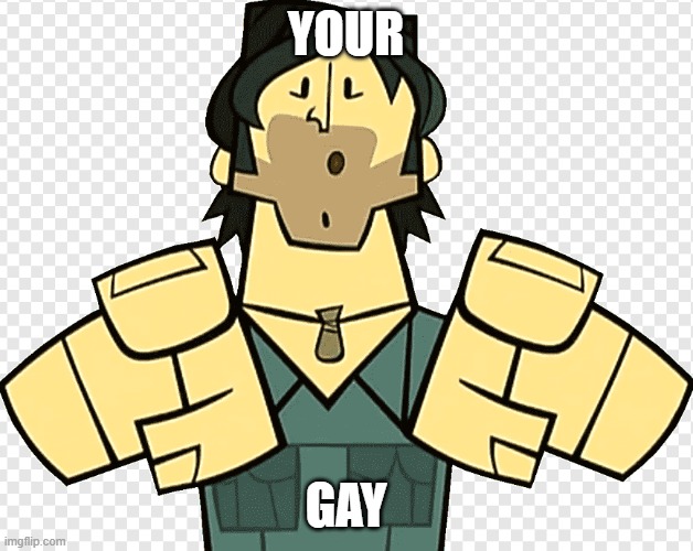 chris mcGay | YOUR; GAY | image tagged in chris mclean | made w/ Imgflip meme maker