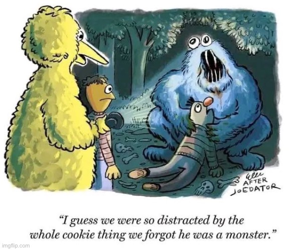 Cookie Monster | image tagged in cookie monster,monster | made w/ Imgflip meme maker