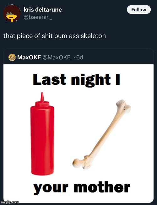 made w/ Imgflip meme maker