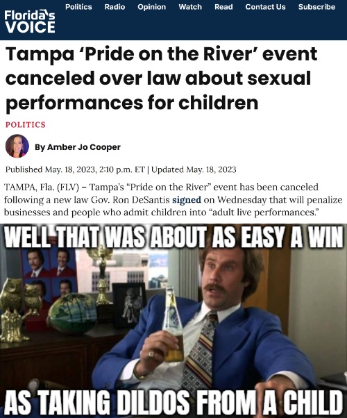 2023... | image tagged in ron burgundy,funny,pride month | made w/ Imgflip meme maker
