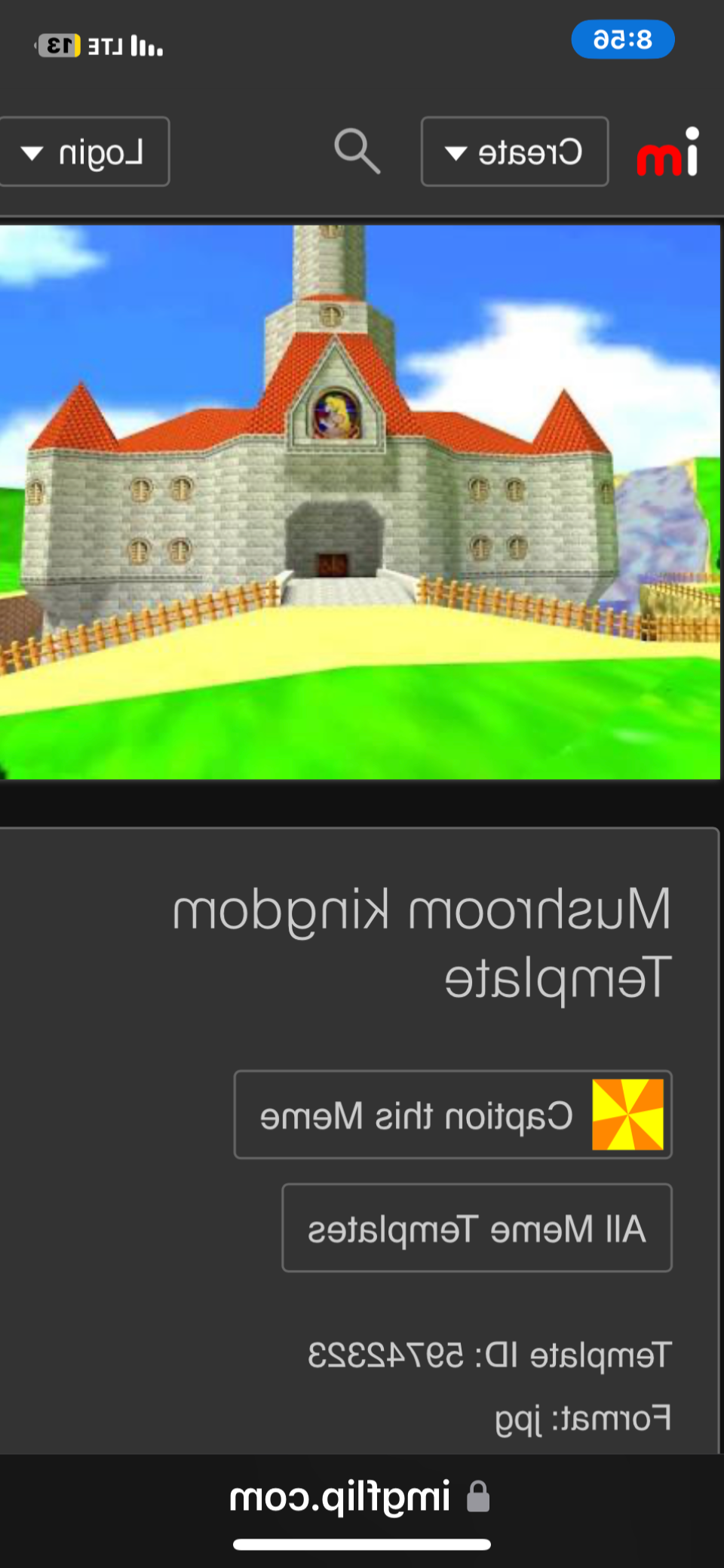 MUSHROOM EMPIRE Blank Meme Template