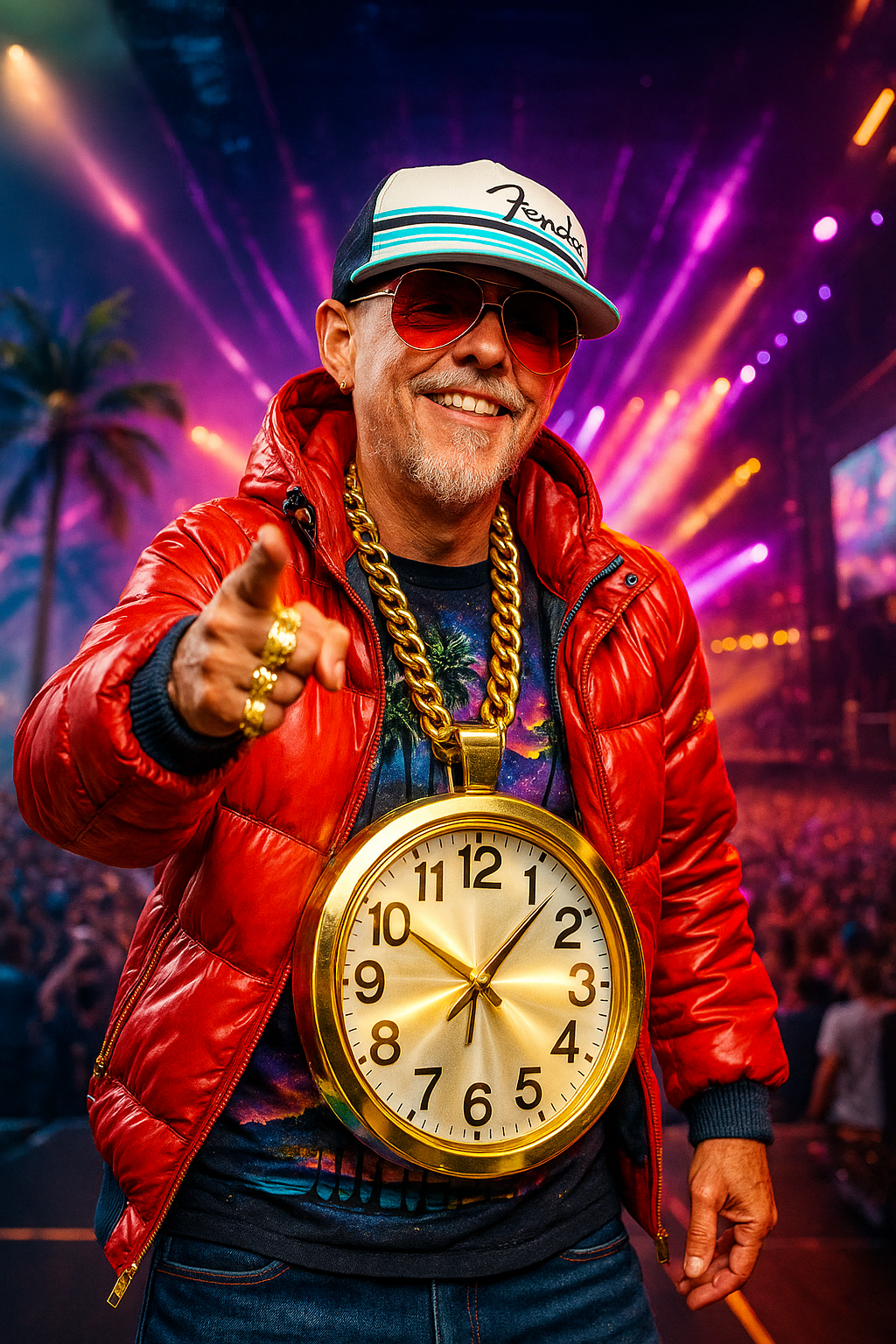 Raver Flav Blank Meme Template