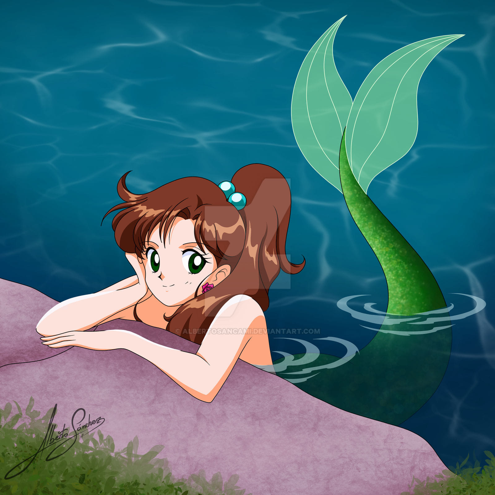 jumper mermaid Blank Meme Template