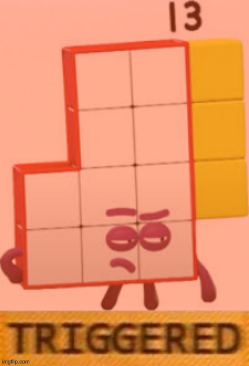 image tagged in numberblock 13 | made w/ Imgflip meme maker