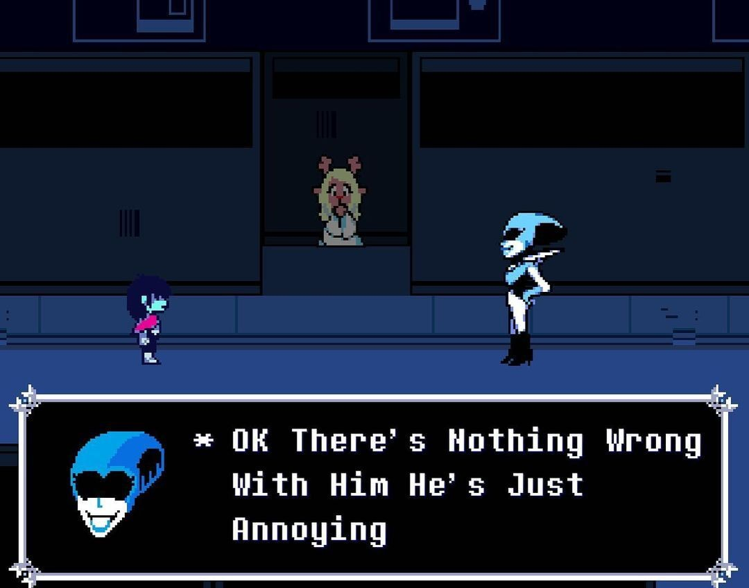 OK There's Nothing Wrong With Him He's Just Annoying Blank Meme Template