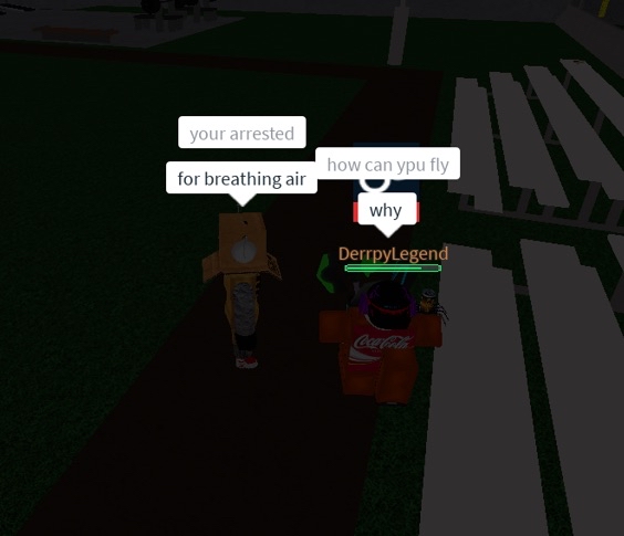 roblox prison life arrested for breathing air Blank Meme Template