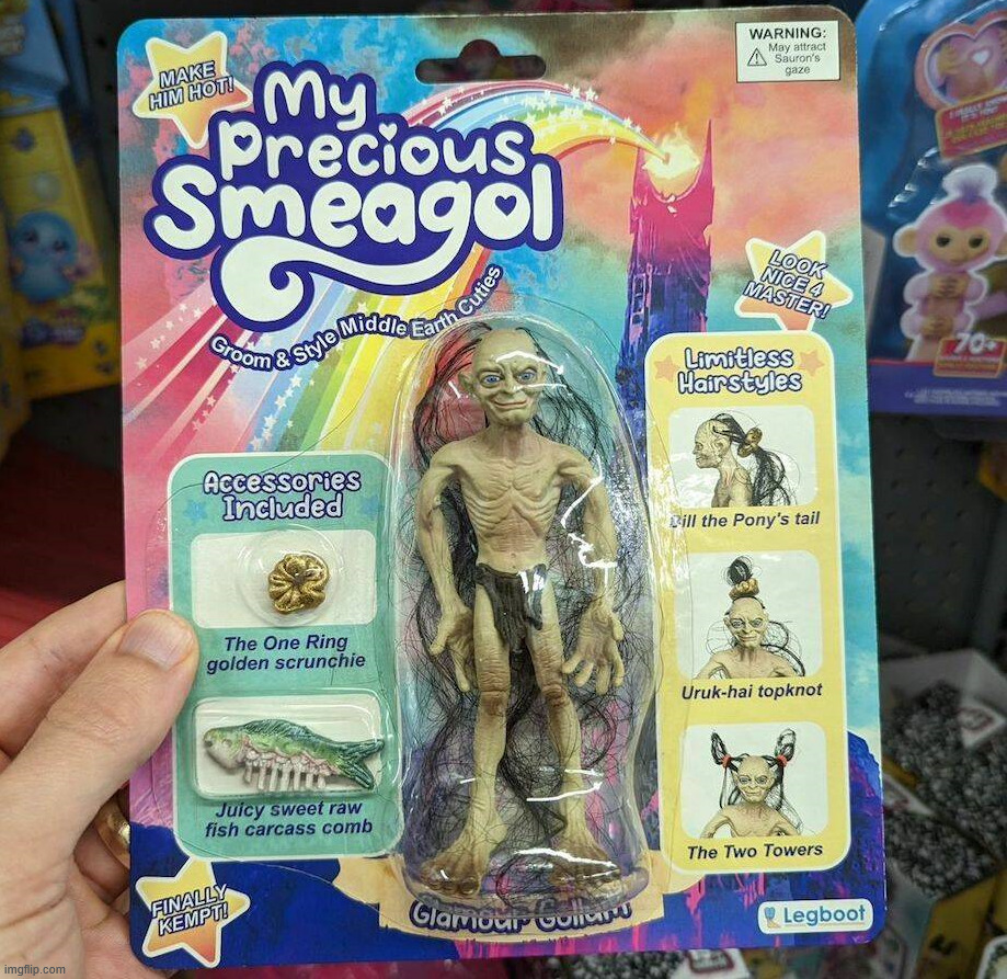 My precious | image tagged in lotr,fake | made w/ Imgflip meme maker