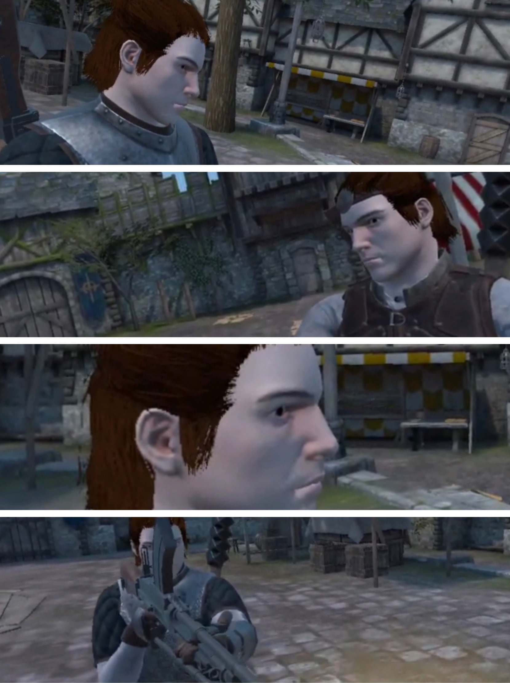 Blade and Sorcery conversation Blank Meme Template