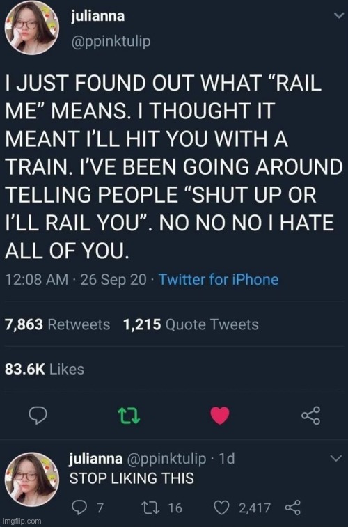 Rail | made w/ Imgflip meme maker