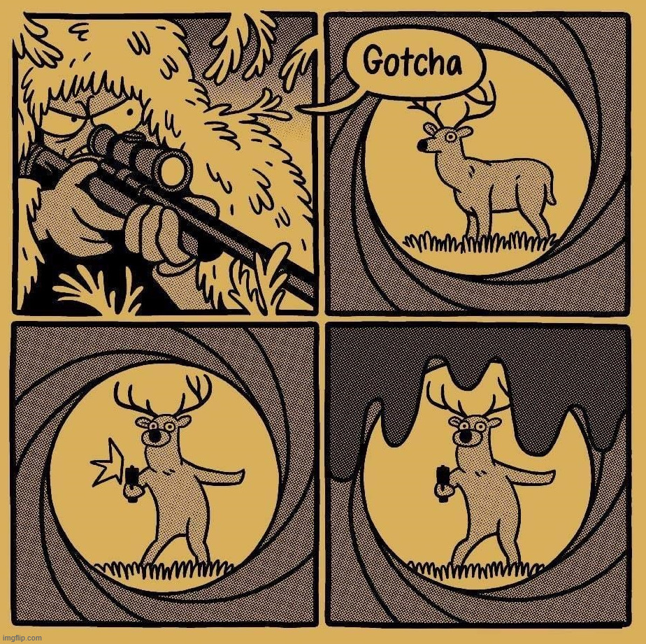 Double O Deer | image tagged in comics/cartoons | made w/ Imgflip meme maker
