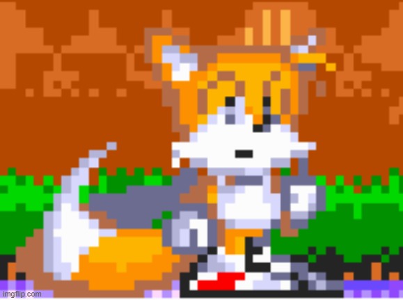 Tails doing the middle finger... | image tagged in memes | made w/ Imgflip meme maker