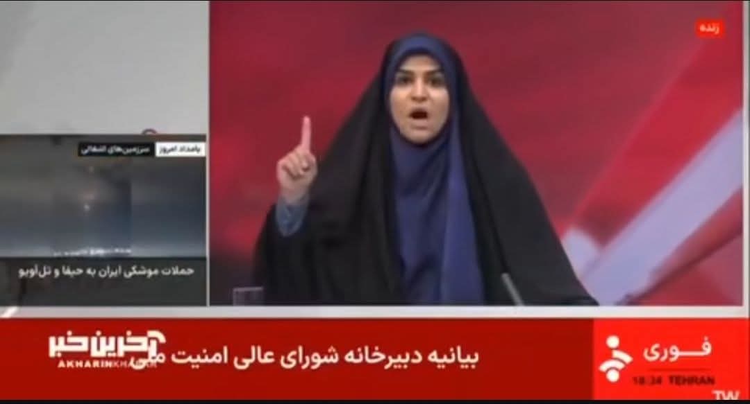 Iran tv Blank Meme Template