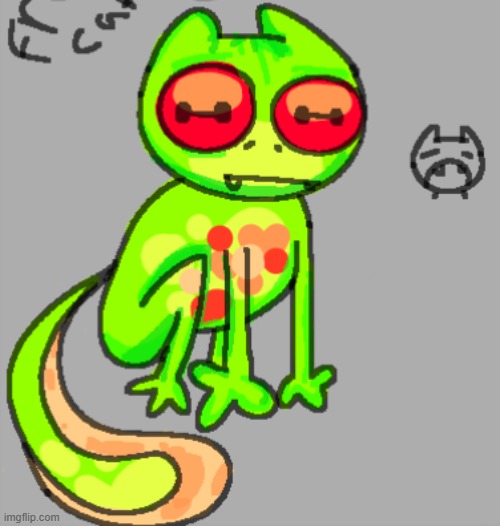 frog cat doodle ;) | made w/ Imgflip meme maker