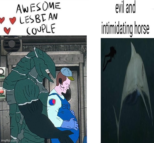 “The barotrauma experience” by sorcerer | image tagged in evil and intimidating horse,gaming,never played this shit before,memes,shitpost | made w/ Imgflip meme maker