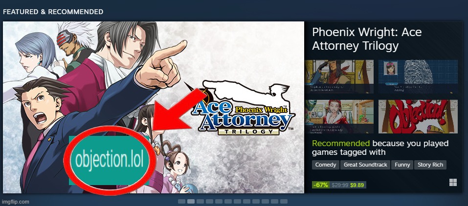 no way objection.lol got so popular they made it a real game | made w/ Imgflip meme maker