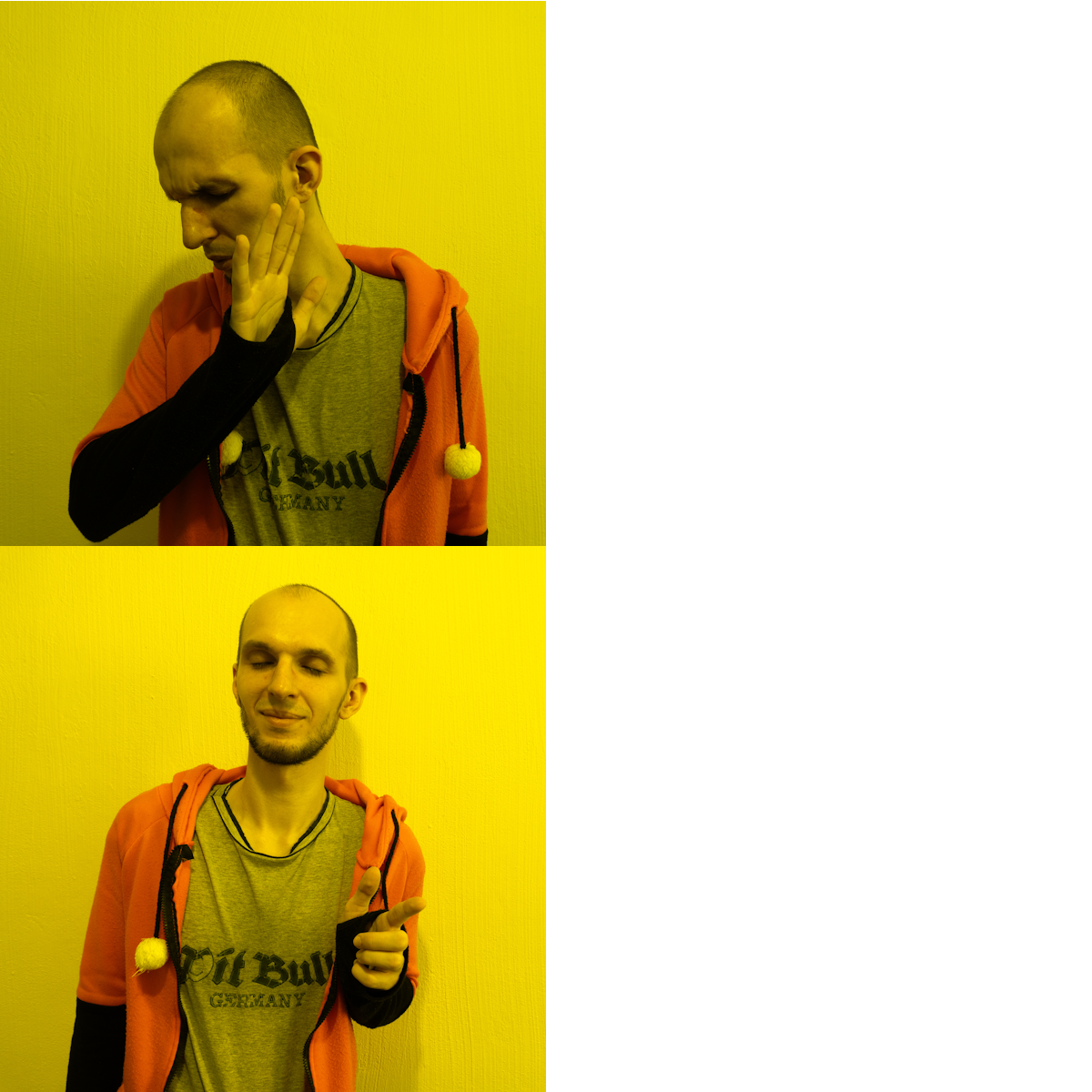 High Quality Elan Drake Hotline Bling Blank Meme Template