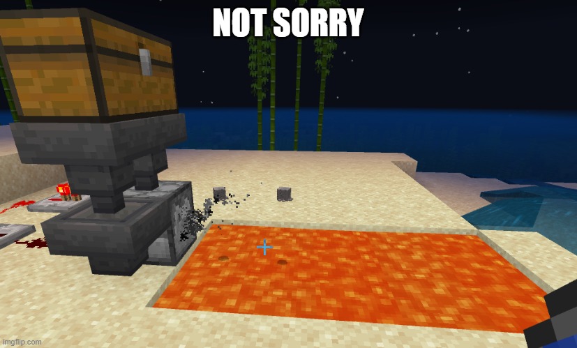 NOT SORRY | made w/ Imgflip meme maker
